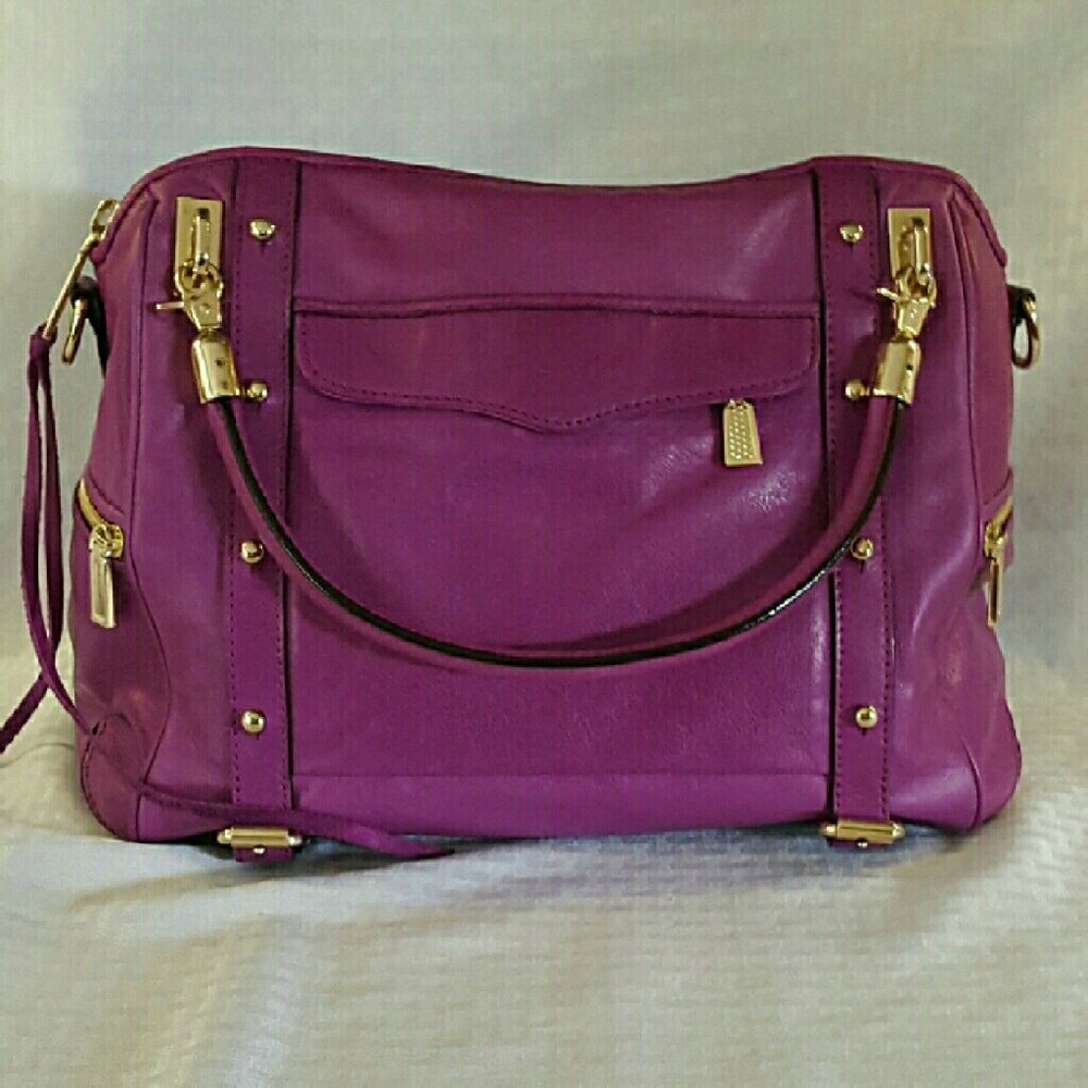 Rebecca Minkoff Cupid Satchel Purple